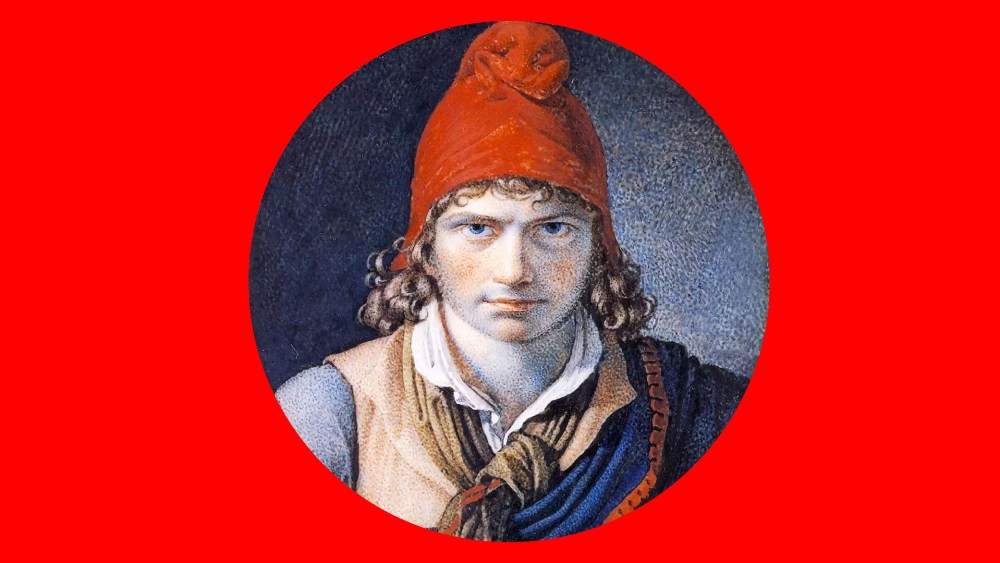 Self Portrait with a Phrygian Cap - Anne-Louis Girodet de Roussy-Trioson. Public Domain